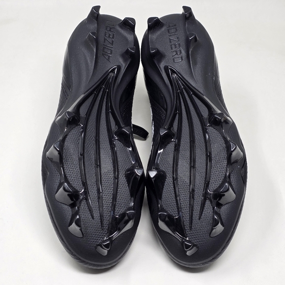 Adidas Adizero Impact Football Cleats Black White IE9661 Men’s Size 10.5 New - Picture 6 of 10